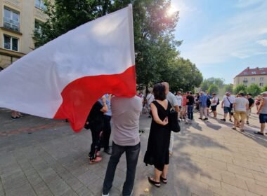 Tyskie obchody rocznicy Powstania Warszawskiego na Placu Baczyńskiego / fot. Tychy24.net