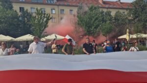Tyskie obchody rocznicy Powstania Warszawskiego na Placu Baczyńskiego / fot. Tychy24.net