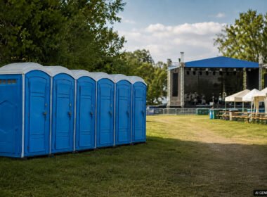 Toalety przenośnie / fot. WCTOP