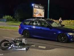 Wypadek na al. Piłsudskiego / fot 112Tychy.pl