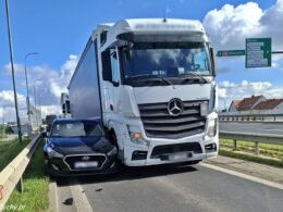 Zablokowali DK44 / fot. 112Tychy.pl