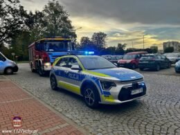 Interwencja na ulicy Bielskiej / fot. 112Tychy.pl