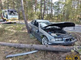 Wypadek na Świerczyńcu / fot. 112Tychy.pl