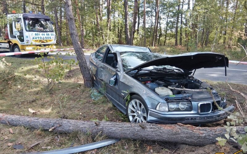Wypadek na Świerczyńcu / fot. 112Tychy.pl
