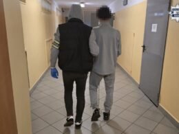 Jeden z zatrzymanych / fot. Policja