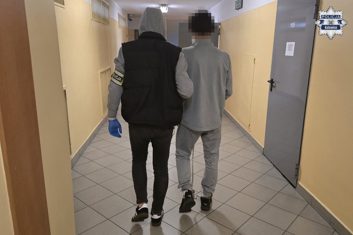 Jeden z zatrzymanych / fot. Policja