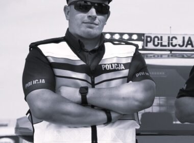 Nie żyje mł. asp. Robert Foltyniak, policjant tyskiej drogówki / fot. Policja Tychy