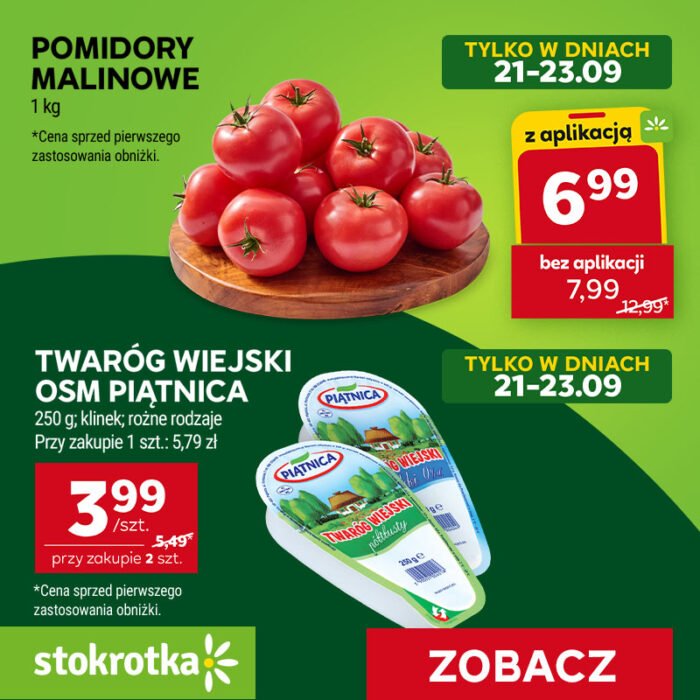 Stokrotka - sprawdź aktualną ofertę