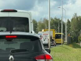 Autobus wodorowy uległ awarii na ulicy Serdecznej / fot. Użytkownik Tychy24.net