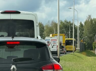 Autobus wodorowy uległ awarii na ulicy Serdecznej / fot. Użytkownik Tychy24.net