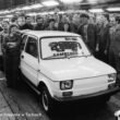 fot. Dwumilionowy Fiat 126p, fot. Zygmunt Wieczorek, 1985, ze zbiorów Muzeum Miejskiego w Tychach