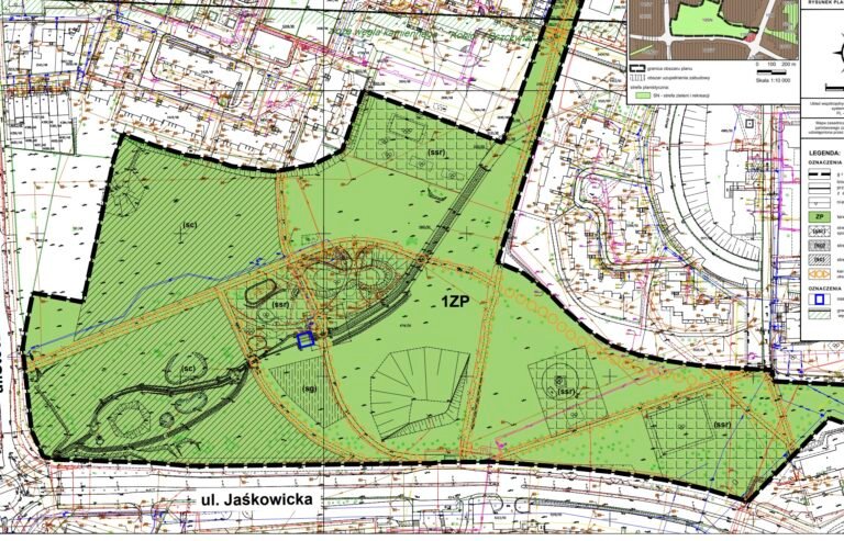 Plan Miejscowy dla Parku Jaworek / fot. UM Tychy
