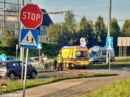 Potrącenie dziecka / fot. 112Tychy.pl