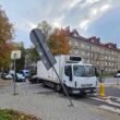 Pijany kierowca Iveco w Tychach / fot. 112Tychy.pl