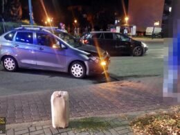 Zdarzenie na ulicy Dmowskiego / fot. 112Tychy.pl
