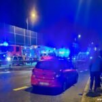 Wypadek na Dk1 w Tychach / fot. 112Tychy.pl