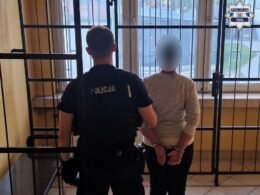 Zatrzymana kobieta / fot. Policja