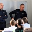 Policjanci rozmawiali z uczniami / fot. Policja