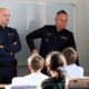 Policjanci rozmawiali z uczniami / fot. Policja