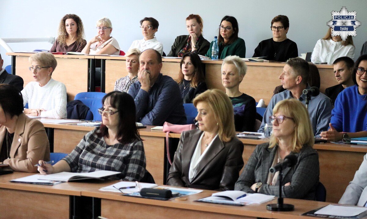 Spotkanie w Urzędzie Miasta Tychy / fot. Policja