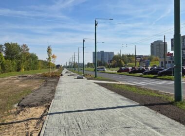 Remont na al. Jana Pawła II / fot. MZUiM Tychy