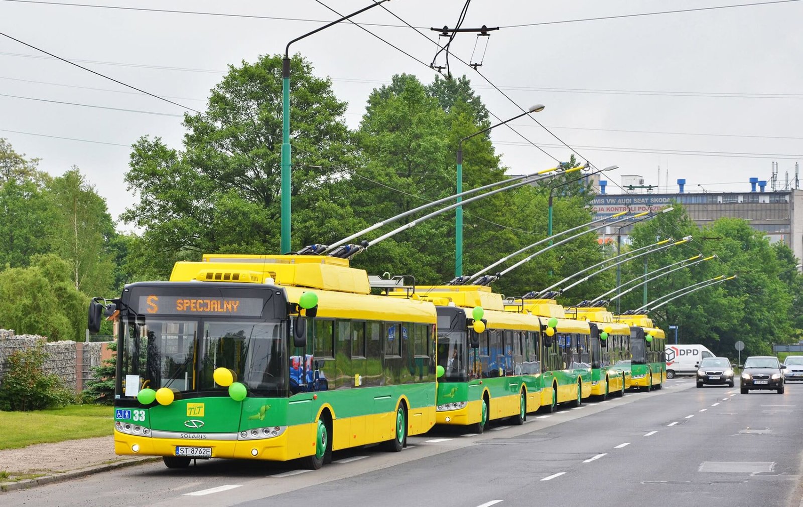 Trolejbusy Solaris / fot. TLT Tychy