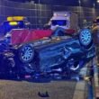 Wypadek na Dk1 w Tychach / fot. 112Tychy.pl