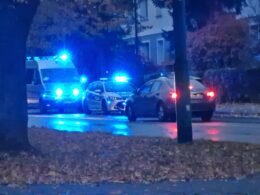 Interwencja na ulicy Edukacji / fot. Policja