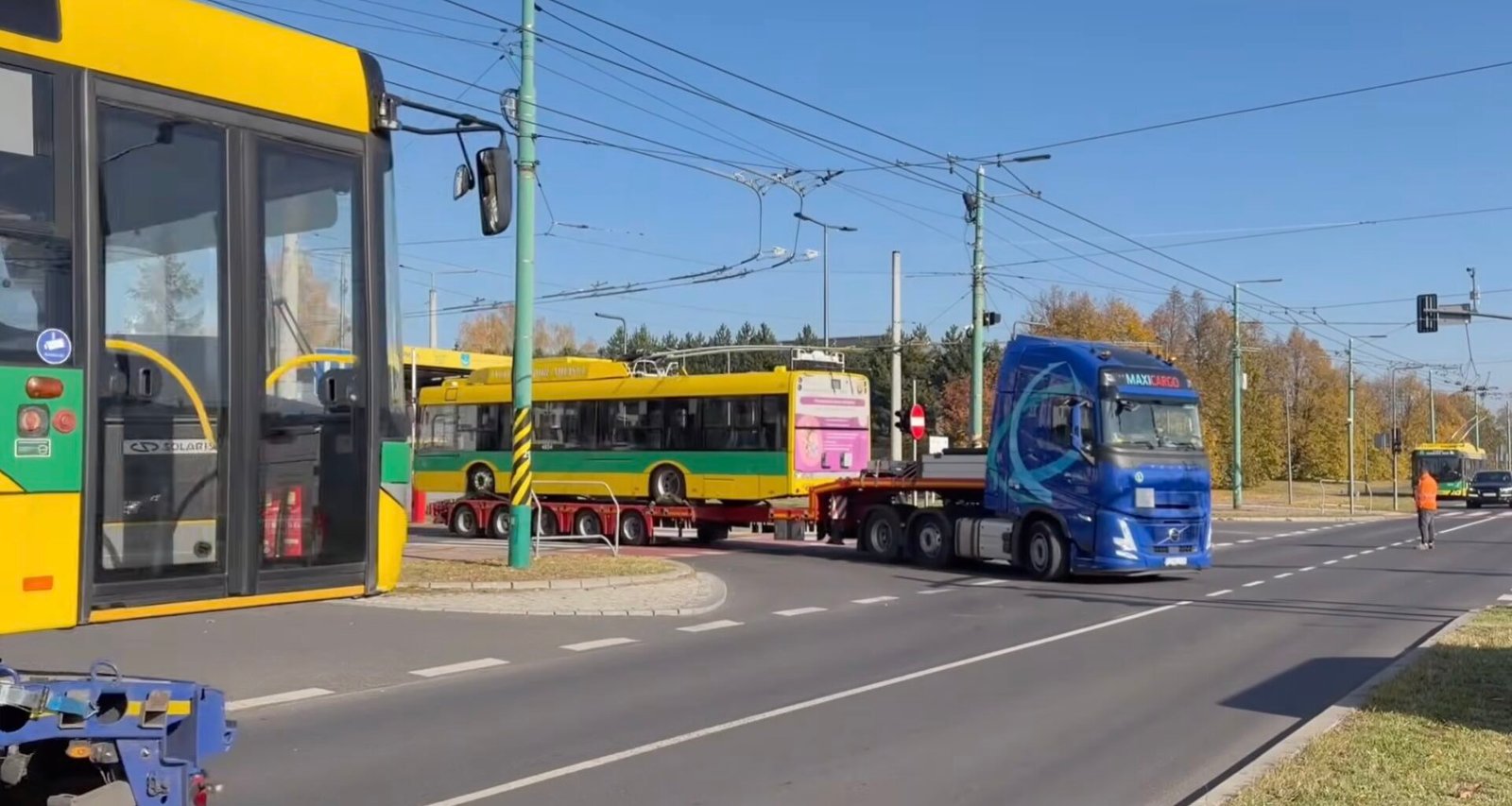 Przejazd trolejbusów do Gdyni / fot. TLT Tychy / YouTube
