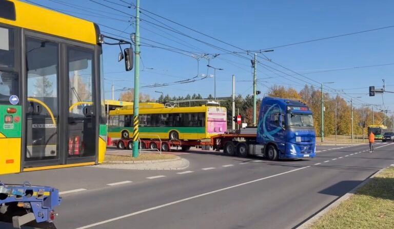 Przejazd trolejbusów do Gdyni / fot. TLT Tychy / YouTube