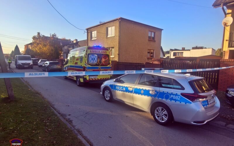 Zabójstwo na ulicy Sublańskiej / fot. 112Tychy.pl